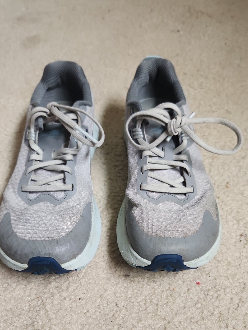 Altra Women's Gray and Navy Trail Running Shoes - Picture 2 of 6